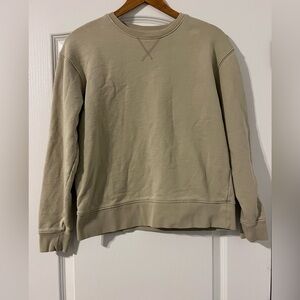 ZARA - SWEATSHIRT BEIGE - SMALL